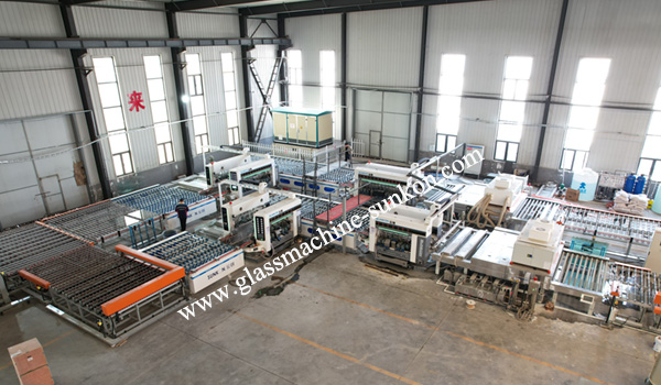 glass double sided straight line edger machine